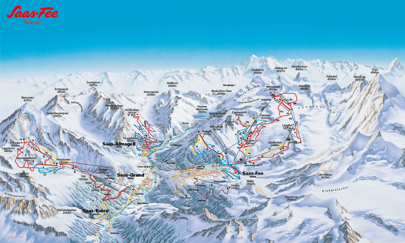 Saas-Fee/Saastal | Ski Resort Review - Snow Magazine